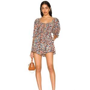 Floral Print Jumpsuit